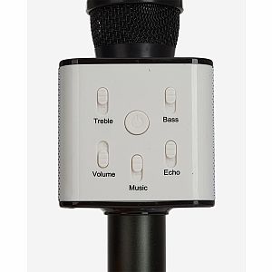 Sing-along PRO Black Karaoke Microphone & Bluetooth Speaker