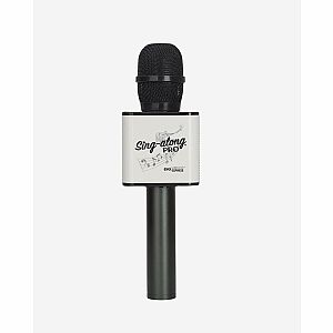 Sing-along PRO Black Karaoke Microphone & Bluetooth Speaker