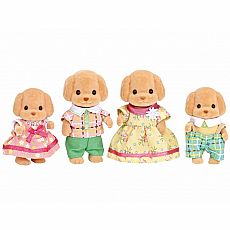 Toy Poodle Family Calico Critters