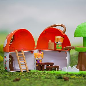 Timber Tots Mushroom Surprise Playset