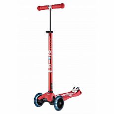 Maxi Red LED Micro Deluxe Scooter