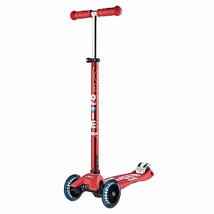 Maxi Red LED Micro Deluxe Scooter