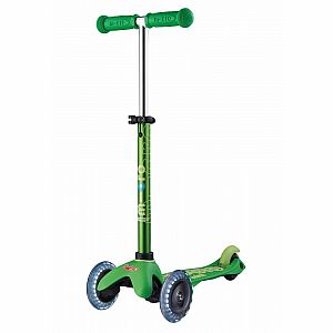 Mini Green LED Micro Deluxe Scooter