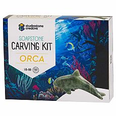 Soapstone Carving Kit - Orca