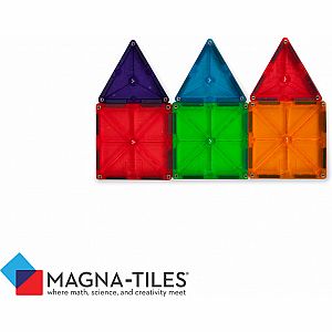 Magna-Tiles® Clear Colors 32 Piece Set