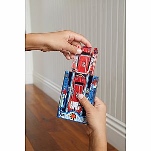 Flat 2 Fast Card Racers (Yellow)