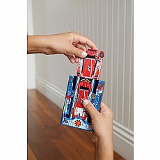 Flat 2 Fast Card Racers (Navy Blue)