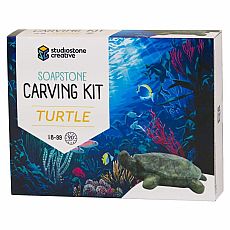 Soapstone Carving Kit - Turtle
