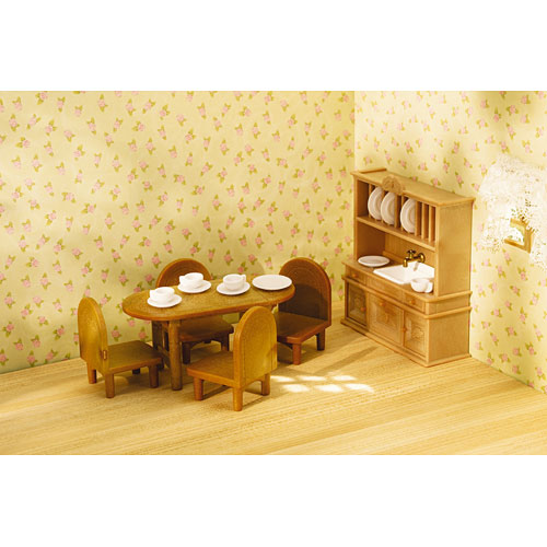 Country Dining Room Set Calico Critters Cheeky Monkey Toys Country Dining Room Set Calico Critters
