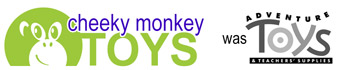 Cheeky Monkey Toys - was Adventure Toys logo
